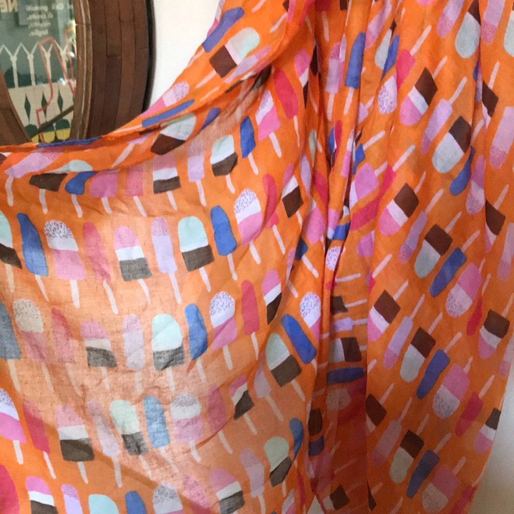 Printed Village Scarf